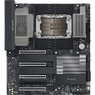 Серверная материнская плата ASUS PRO WS W890-SAGE, 1xLGA 4710-2, Intel W890, 8xDDR5, 4xSATA, 4xM.2, 4xPCIe 5.0 x16, 1xPCIe 4.0 x16, 2xDP, 1x2.5Gb LAN, 1x10Gb LAN, 2xUSB-C 40Gbps (USB4 / Gen3x2), 6xUSB-A 10Gbps, 2xUSB-A 2.0, 7.1, SSI CEB