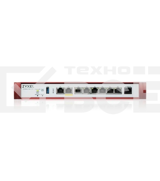 Межсетевой экран Zyxel USG FLEX 200HP с подпиской Gold на 1 год (AS, AV, CF, IDP/DPI, Sandboxing, SecuReporter), Rack, 1xRJ-45: 1/2.5G (LAN/WAN), 1xRJ-45: 1/2.5G PoE+ (LAN/WAN), 6xRJ-45: 1G (LAN/WAN),