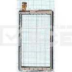 Сенсорное стекло (тачскрин) YLD-CEG7253-FPC-A0, черное, фото2