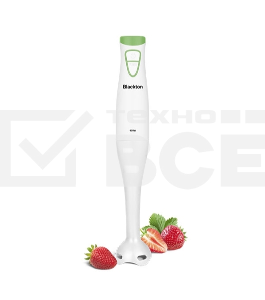 Блендер погружной Blackton Bt HB400P White-Green. Мощность:400Вт, Турборежим