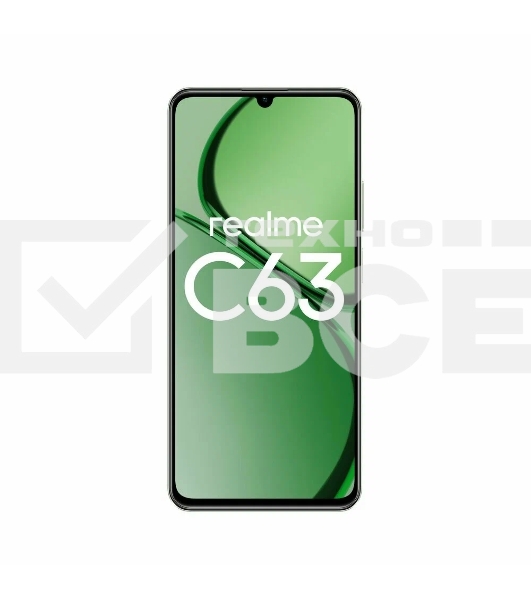 Смартфон Realme C63, 8/256Gb, зеленый
