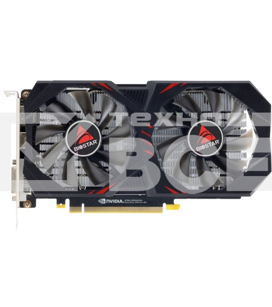 Видеокарта Biostar PCI-E VN1666SF69 NVIDIA GeForce GTX 1660SUPER 6Gb 192bit GDDR6 1530/8000 DVIx1 HDMIx1 DPx1 HDCP Ret