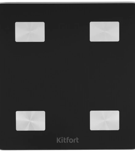 Весы напольные электронные Kitfort КТ-836, макс.180кг, черный