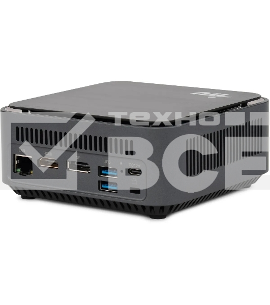 Неттоп IRU 110ALCN N200 (1) 8Gb SSD256Gb UHDG Windows 11 Professional GbitEth WiFi BT черный (2012500)