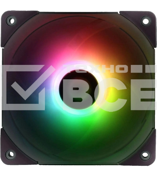 Вентилятор для корпуса Thermalright TL-C12S черный, 120 мм, 1500 об/мин, 25.6 дБ, 4 pin