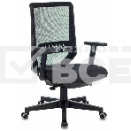 Кресло руководителя Бюрократ EXPERT TW-01 черный 38-418, сетка/ткань, с подголов. крестовина пластик, фото2