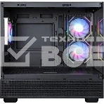 Корпус 1STPLAYER MIKU Mi5 ARGB Black / mATX / 3x120mm ARGB fans / Mi5-BK-2FC7R-1FC7, фото9