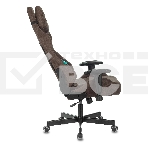 Кресло игровое Бюрократ VIKING KNIGHT LT10 FABRIC коричневый крестовина металл/пластик, фото30