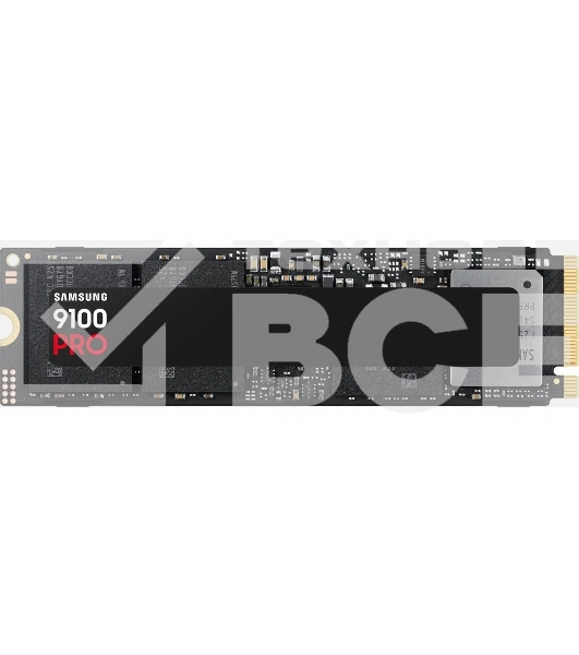 Твердотельный диск 2TB Samsung 9100 PRO, M.2, PCI-E 5.0 x4, TLC 3D NAND [R/W - 14800/13400 MB/s]