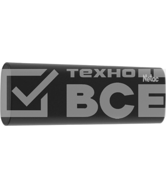 Внешний SSD Netac Z SLIM, 250 Gb, USB 3.2 Gen 2 Type-C, R/W 550/480, черный