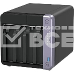 Сетевое хранилище NAS Qnap TS-432X-4G 4-bay настольный Alpine AL-524, фото16
