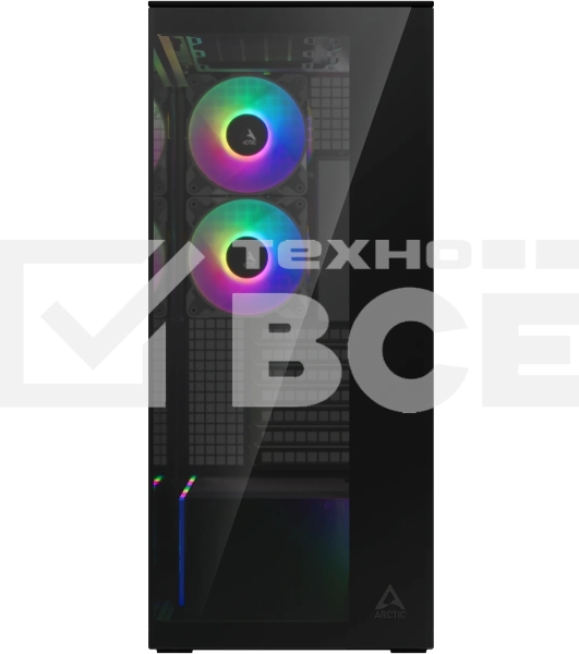 Компьютерный корпус Arctic Cooling ARCTIC Xtender (Mirror Black) арт. ACPCC00018A