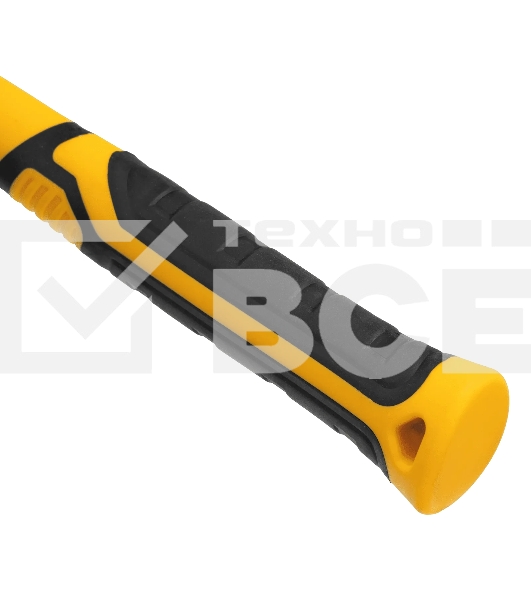 Киянка резиновая Denzel 680 г, черная, фибергласовая рукоятка c TPR покрытием