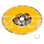 Диск алмазный отрезной Denzel ф230 х 22,2 мм, сегментный, сухое резание, фото6