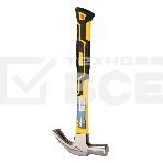 Молоток-гвоздодер Deli DL5027Y 500 гр Фибергласовая рукоять, фото2