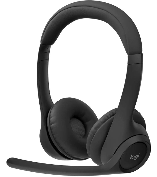 Гарнитура Logitech Zone 300 чёрный, беспроводная, Bluetooth, до 16 ч