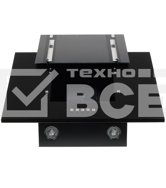 Вытяжка наклонная Maunfeld Tower C 60 черный, 60 см, 650 куб. м/ч, 51 дБ