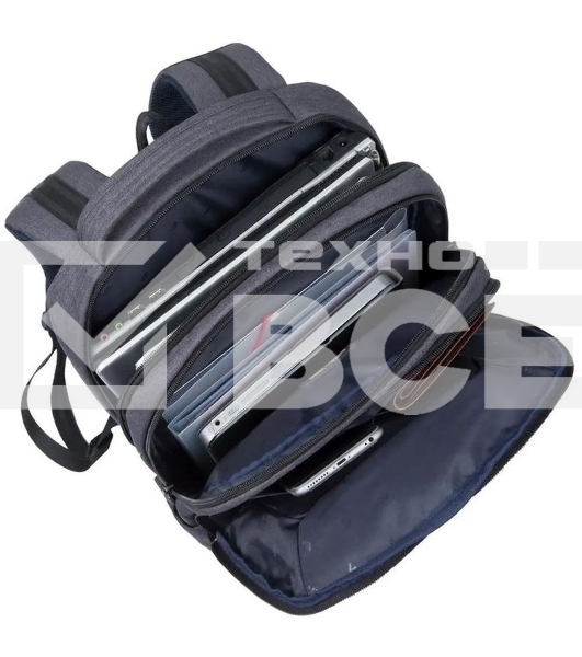 Рюкзак для ноутбука 16' Riva 7765 черный полиэстер