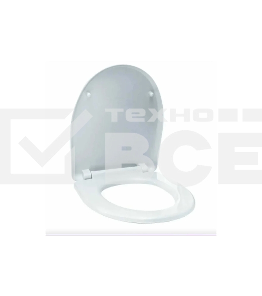Сиденье для унитаза САМАРА с пластиковыми креплениями