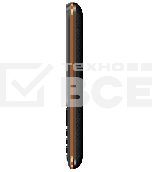 Мобильный телефон BQ 2820 Step XL+ черный/оранжевый