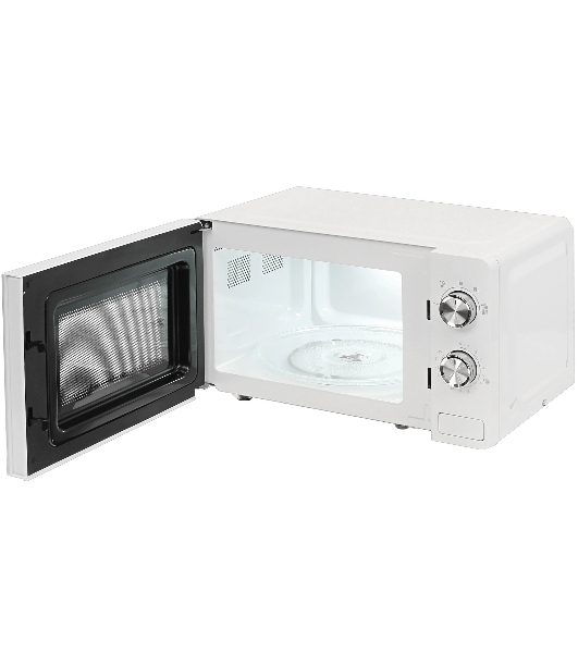 Микроволновая печь Gorenje MO20E1W2 белый, 20 л, 800 Вт, переключатели - поворотный механизм