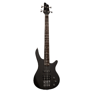 Бас-гитара STAGG SBF-40 BLK 4-х струнная форма Fusion, корпус массив ясеня, гриф твердый клен, накладка грифа палисандр, 24 лада, мензура 867 мм, колки литые, хромированные, звукосниматели 1xJB, 1xMM, регуляторы 2x громкости, 1x тона, цвет черный