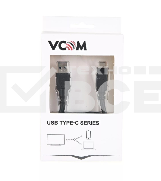 Кабель-адаптер USB 3.1 Type-Cm to USB 3.0 Am, 1m VCOM CU401