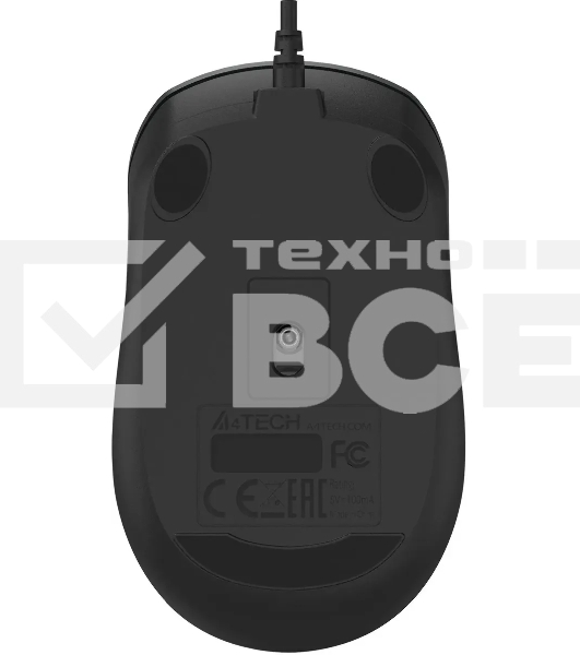 Мышь проводная A4Tech Fstyler FM26 серый/черный, 1600 dpi, USB, кнопки - 4