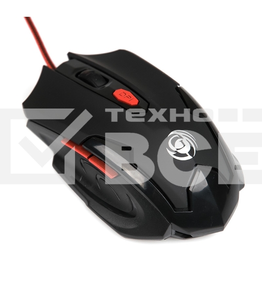 Мышь проводная Dialog Gan-Kata MGK-10U черный, 2400 dpi, USB, кнопки - 6