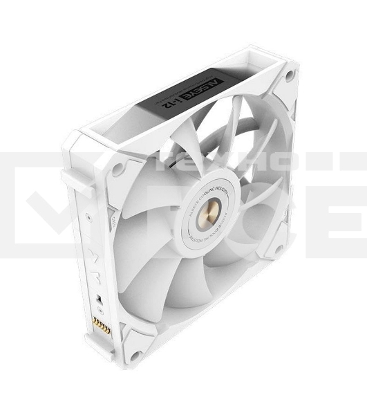 Вентилятор для корпуса Alseye i12W белый, 120 мм, 1800 об/мин, 33.2 дБ, 4 pin