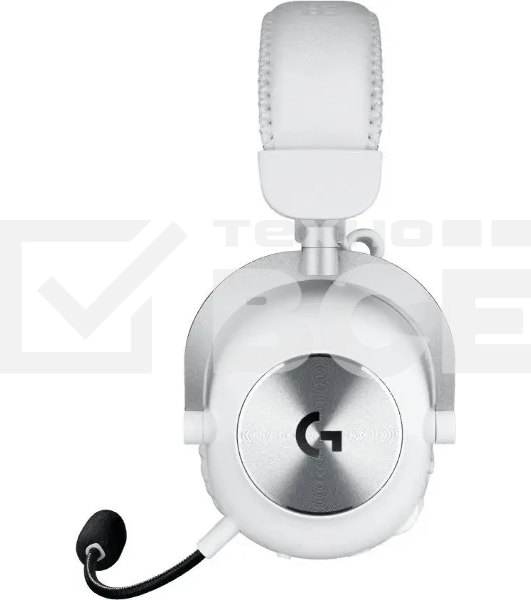 Наушники с микрофоном Logitech G Pro X 2 Lightspeed белый мониторные BT/Radio/3.5mm оголовье (981-001271)