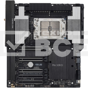 Материнская плата ASUS Pro WS TRX50-SAGE WIFI, sTR5, AMD TRX50, 4xDDR5, 4xSATA, 3xM.2, 1xSlimSAS, 1xPCI-E 5.0 x8, 1xPCI-E 4.0 x16, 1xPCI-E 4.0 x4, 2x 10Gb LAN, 2xUSB-A 2.0, 6xUSB-A 3.2 Gen 2, 1xUSB-C 3.2 Gen 2x2, 2x3.5 мм, 5.1, E-ATX