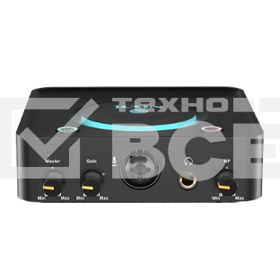 Аудиоинтерфейс USB Icon USolo АЦП/ЦАП 24 бит/192 кГц, 20-20000 Гц, 108 дБ, S/N: -108 дБ, THD+N: -91 дБ, Combo XLR/TRS микр. вход / 2x1/4