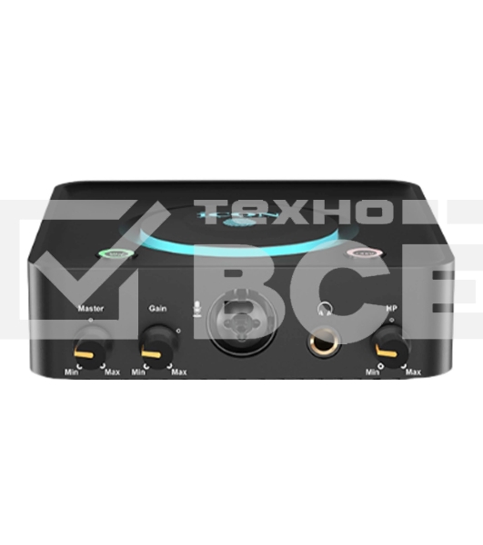 Аудиоинтерфейс USB Icon USolo АЦП/ЦАП 24 бит/192 кГц, 20-20000 Гц, 108 дБ, S/N: -108 дБ, THD+N: -91 дБ, Combo XLR/TRS микр. вход / 2x1/4
