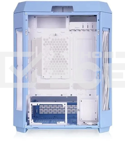 Корпус Thermaltake The Tower 600 Hydrangea голубой без БП ATX 13x120mm 9x140mm 4xUSB3.0 audio bott PSU
