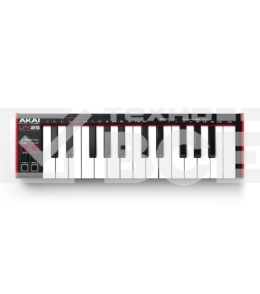 Клавиатура MIDI AKAI PRO LPK25MK2 25 динамических мини-клавиш, арпеджиатор, USB-B