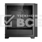 Корпус без блока питания PCCooler C3D510 BK, Mesh Mid Tower, черный, TG, 0.7 SPCC, no fans E-ATX, ATX, mATX, mITX 170/390/205mm 2x2.5