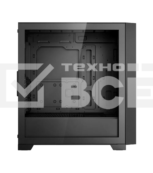 Корпус без блока питания PCCooler C3D510 BK, Mesh Mid Tower, черный, TG, 0.7 SPCC, no fans E-ATX, ATX, mATX, mITX 170/390/205mm 2x2.5