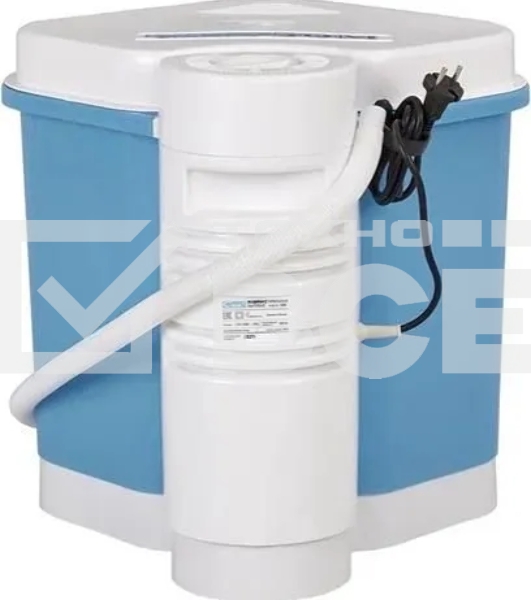 Стиральная машина Ока-50М (930018-5) белая/голубая, загрузка фронтальная 2,5 кг, 0 об/мин., класс: A