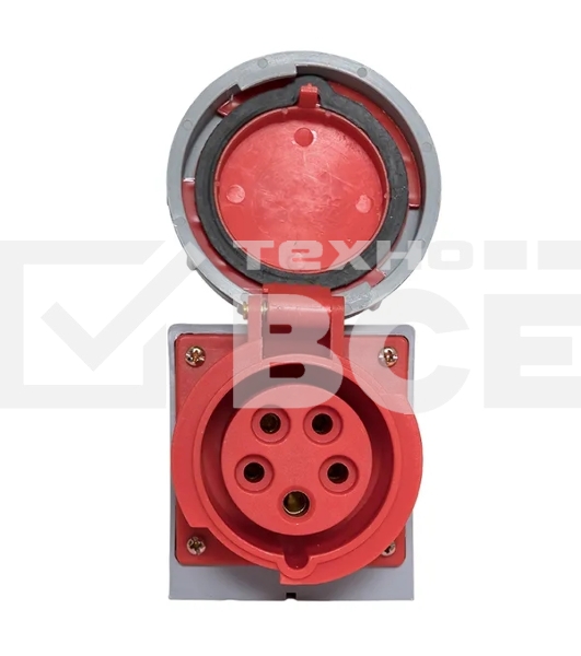 Розетка стационарная наружная EKF 1152 ps-1152-16-380 PROxima 3Р+РЕ+N 16А 380В IP67