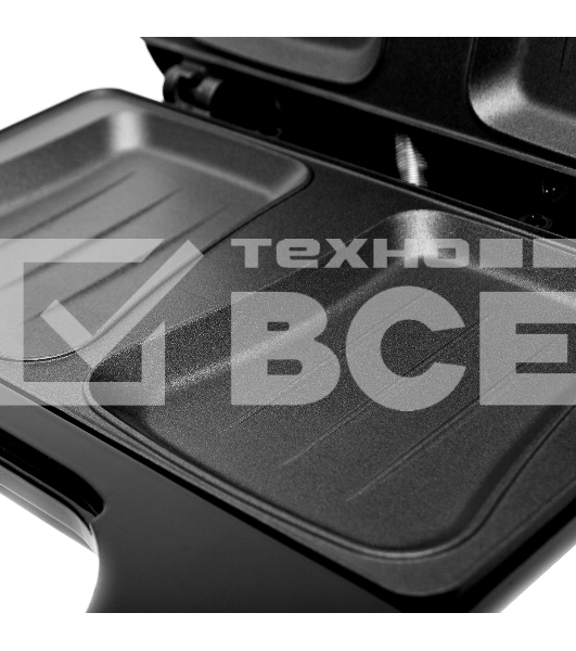 Сэндвичница BRAYER BR2203BK 750 Вт, чёрный