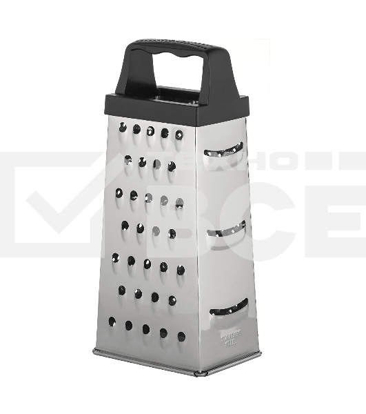 Терка LARA LR07-50 4 поверхности, высота 20 см, нерж. сталь, ручка