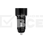 Автомобильное зарядное устройство Maxvi CCM-PS242 Plus T 2хUSB 2.4А + кабель Type-C 1м, черный, фото4