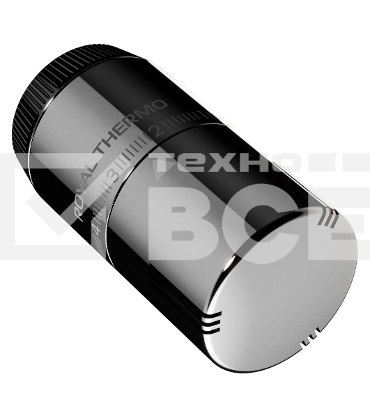 Термоголовка жидкостная Royal Thermo Design М30х1,5 (хром)