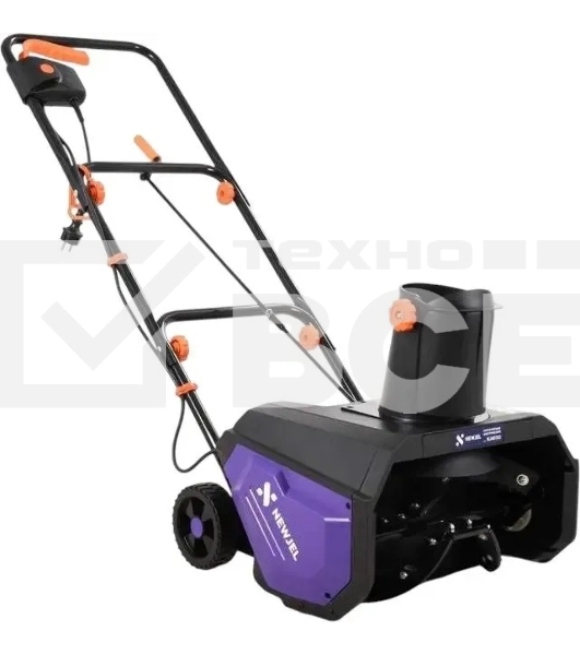 Снегоуборщик электрический Newjel NJ40103 1.8 кВт