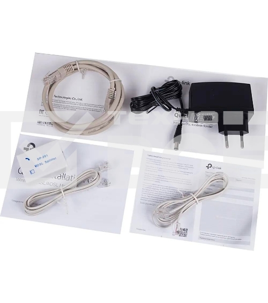 Роутер беспроводной TP-Link Archer VR300 AC1200 10/100BASE-TX/ADSL черный