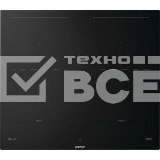 Варочная панель Gorenje, индукционная, 60 см, 4 конфорки, сенсорное управление, таймер, объединение конфорок Bridge Zone, автораспознавание посуды, PowerBoost, растапливание SoftMelt, сенсоры Iqgrill/iqfry/iqpro, защита от детей, черный