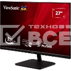 Монитор 27' ViewSonic VA2732-H-2 IPS 1920x1080, 100 Гц, 1 мс (MPRT), 16:9, 250 кд/м², VGA, HDMI 1.4, HDR10, Adaptive-Sync, черный, фото9