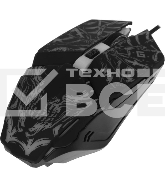 Мышь проводная Defender Prototype GM-670L черный, 2400 dpi, USB, кнопки - 6