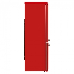 Холодильник Schaub Lorenz SLU S339R3 красный двухкамерный 230/94л морозилка снизу, No Frost, фото4